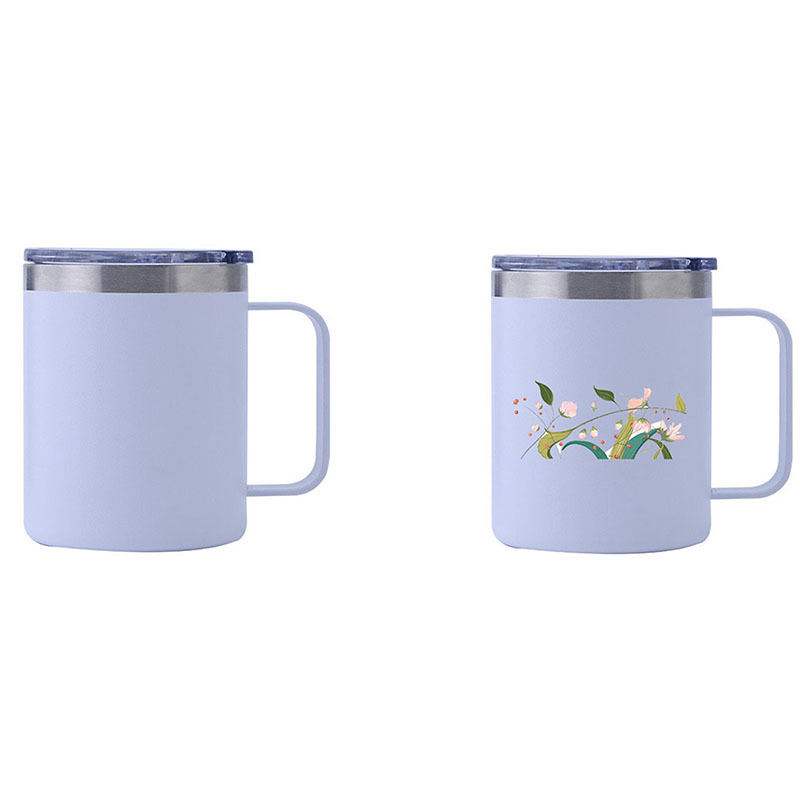 Customized 350ml Mug Logo Pattern Customized 304 Stainless Steel Double-Layer Tumbler Vacuum Cup Travel Mug