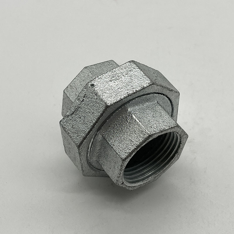 水暖消防工程1寸镀锌管件内牙活结由令 dn25内螺纹内丝活接油任