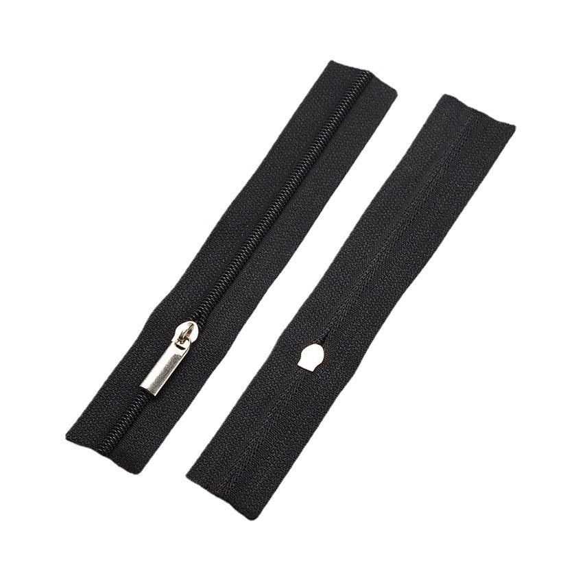 Personalized Love Pull Zipper No. 3 Nylon Film Pull Zipper Multi-Specification Water Drop Pull Zipper Wholesale