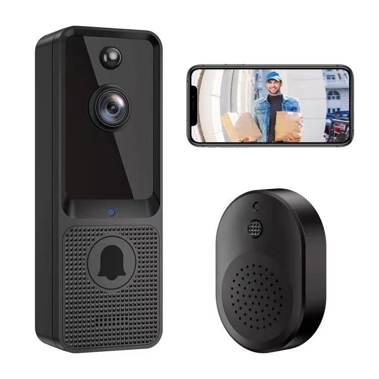 Wireless Video Doorbell Camera Low Power Consumption Smart WiFi Wireless Cat Eye Night Vision HD Intercom