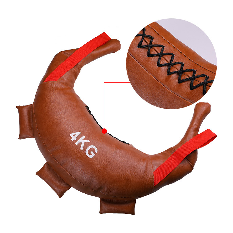 牛角包健身深蹲锻炼体能包健身房私教保加利亚包负重健身牛角包