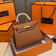 糖果色凯莉包女士手提包kelly bag单肩斜跨女包women's bag
