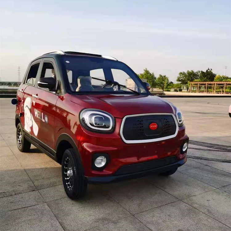 小型女士新电动四轮车成人新能源电动汽车油电两用代步车家用轿车