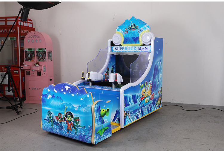 超级射水机单人双人多款式定制梦幻雾化效果射水游艺机大型射水机