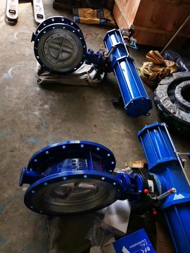 d641w-2.5c dn1400大口径烟道通风蝶阀 涡轮法兰通风蝶阀