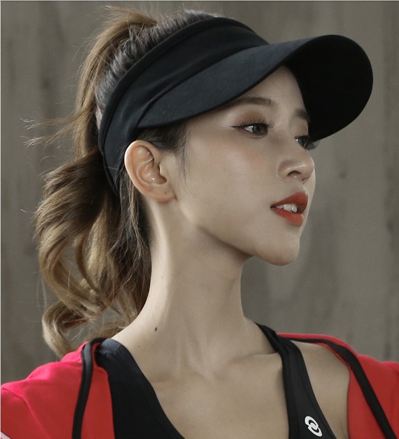 帽子女漏头顶