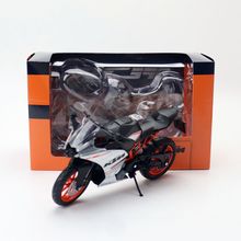 奥图美合金模型1:12摩托车KTM RC390越野车赛车机车收藏摆件玩具