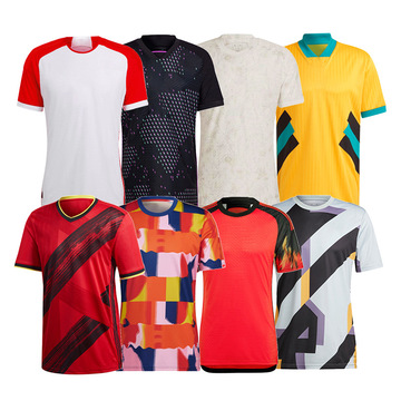 休闲运动短袖足球服男士套装成人儿童学生球衣球服光板logo印字