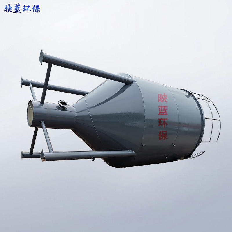 竖流式沉淀池 碳钢衬塑10mm厚立式沉淀池