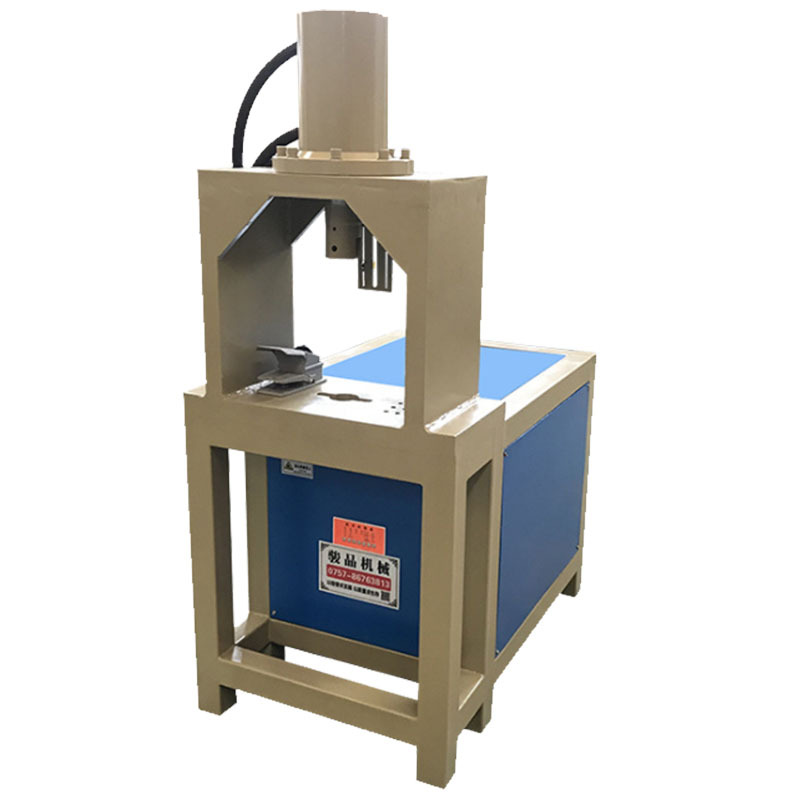 新款脚底板钢板冲孔机半自动货架角钢打孔快速液压槽钢开孔机