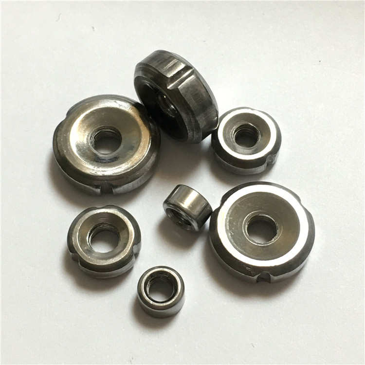 Dongguan Factory Inner Socket Nut Iron Pipe Inner Nut Non-Standard Irregular-Shape Nut Customized Thickened round Nut Processing