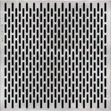 店面门头金属装饰冲孔网建筑立面胶囊孔椭圆网孔长腰型孔广东厂家