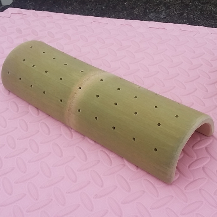 颈椎枕护颈竹子圆枕头老年枕颈椎枕头竹筒枕竹枕头空心成人硬枕头