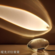 ♡天空之眼水晶装饰台灯意大利天使之泪夕阳日落投影灯氛围灯小
