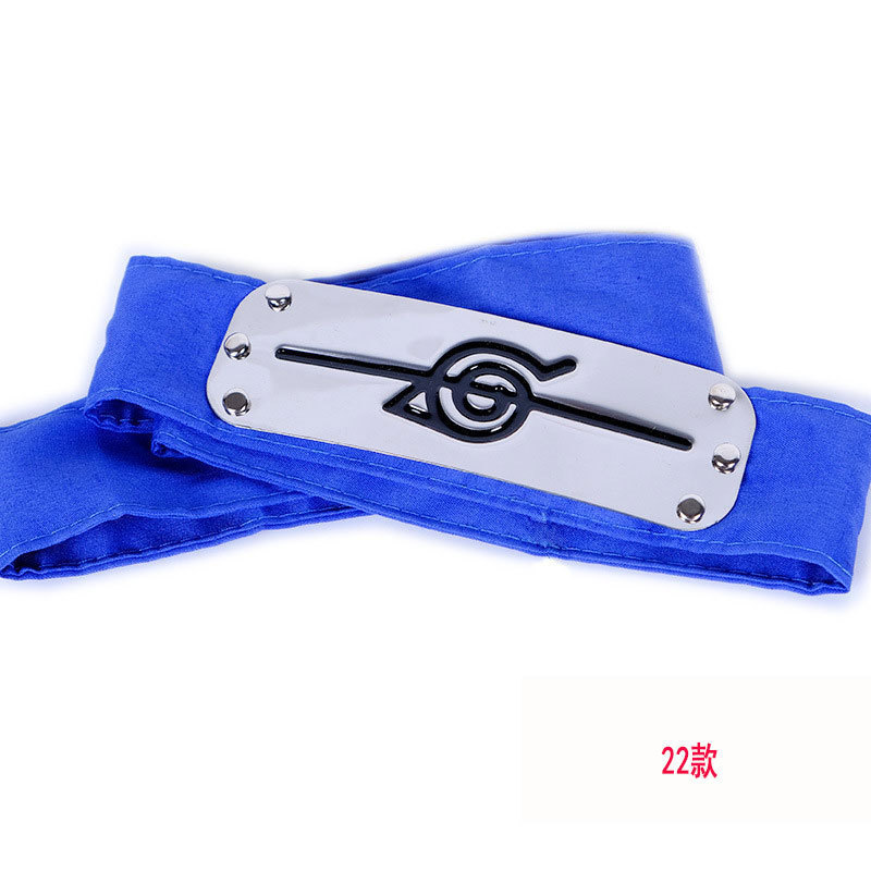 火影忍者护额 头带 鸣人卡卡西金属道具配件火影忍者护额护头带