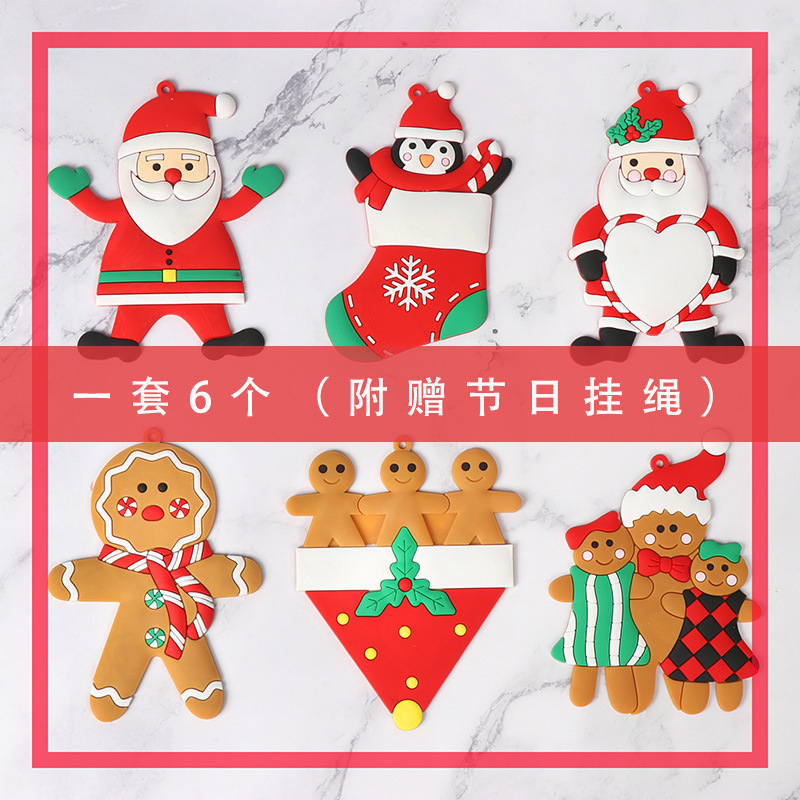 Christmas Gingerbread Man Pendant No. plus-Sized Christmas Pendant Christmas Tree Decorative Hanger Christma