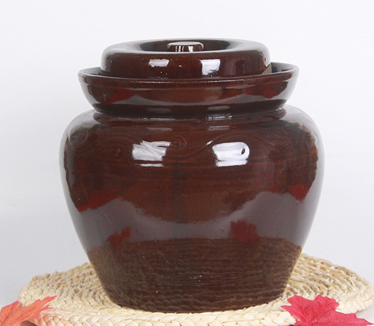 泡菜坛子土陶酸菜坛子腌菜坛子陶瓷加厚腌鸡蛋坛子酒坛密封储物罐