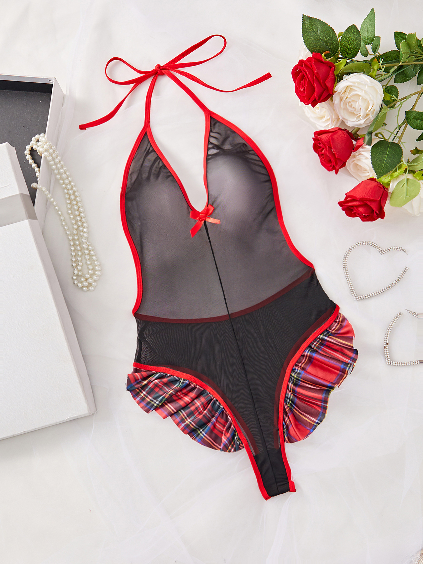 性感睡衣夏季新款性感网纱连体衣睡袍情趣内衣诱惑情调居家服套装