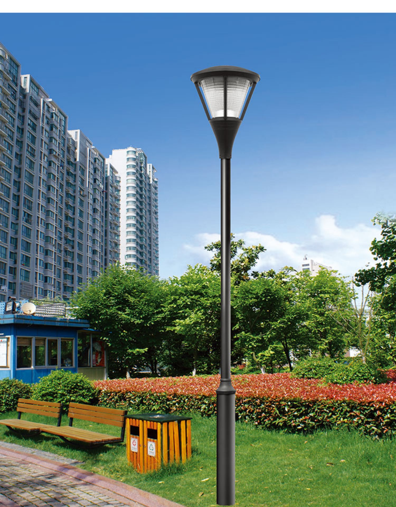 5米路灯 公园景区厂区绿化景观灯 别墅小区欧式庭院灯