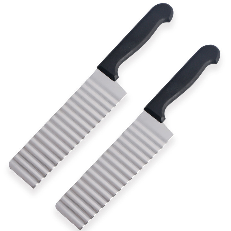 Creative Stainless Steel Fries Slicing Knife