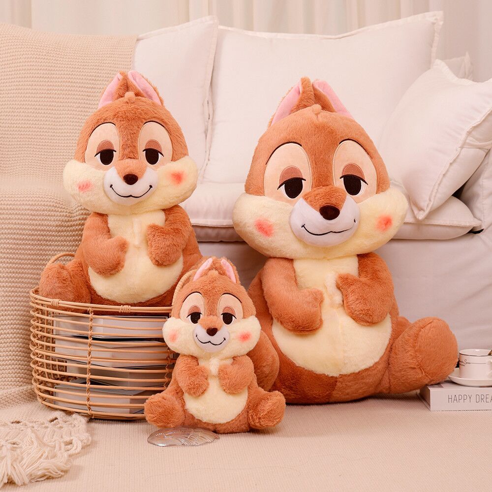 可爱坐姿松鼠毛绒公仔小松鼠毛绒玩具松鼠布娃娃儿童女生礼物