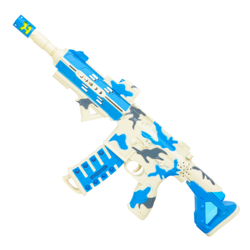 Children's Baby Electric Toy Gun Sound and Light Music Kid Boy M416 Assault Gun Stall Wholesale 2-3-6 Years Old