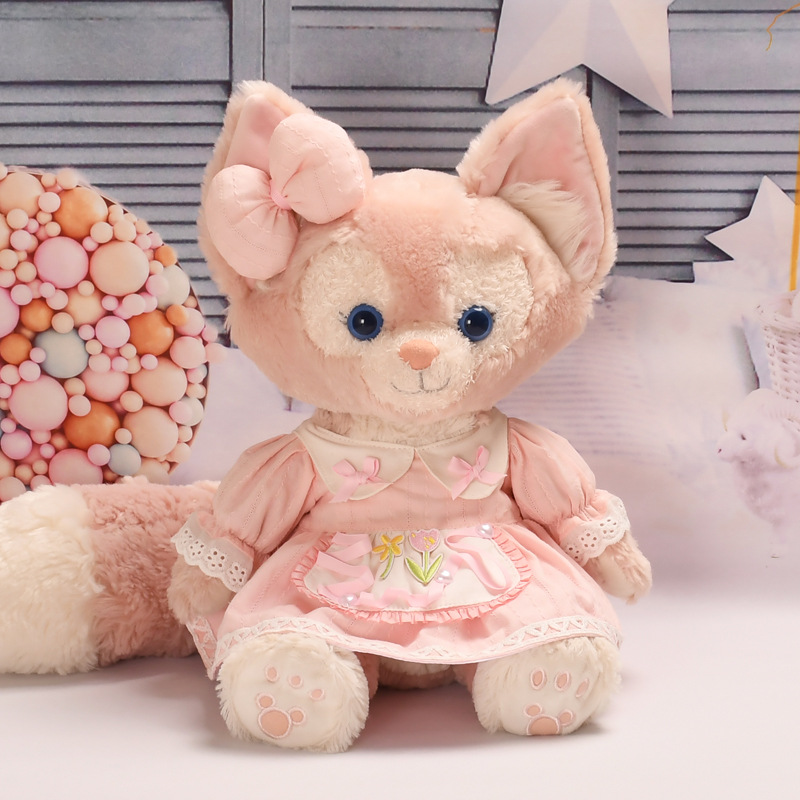 s号玲娜贝儿玩偶衣服粉色郁金香连衣裙50cm星黛露换装娃衣着替女