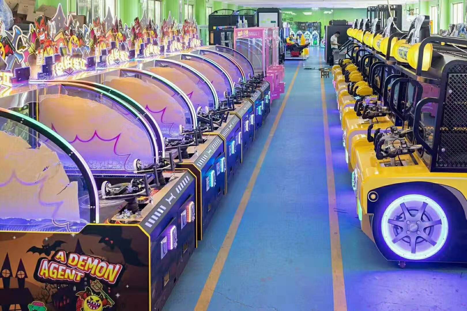 外贸鬼屋3枪机射击游戏机投币游戏机模拟打僵尸双人游戏厅电玩城