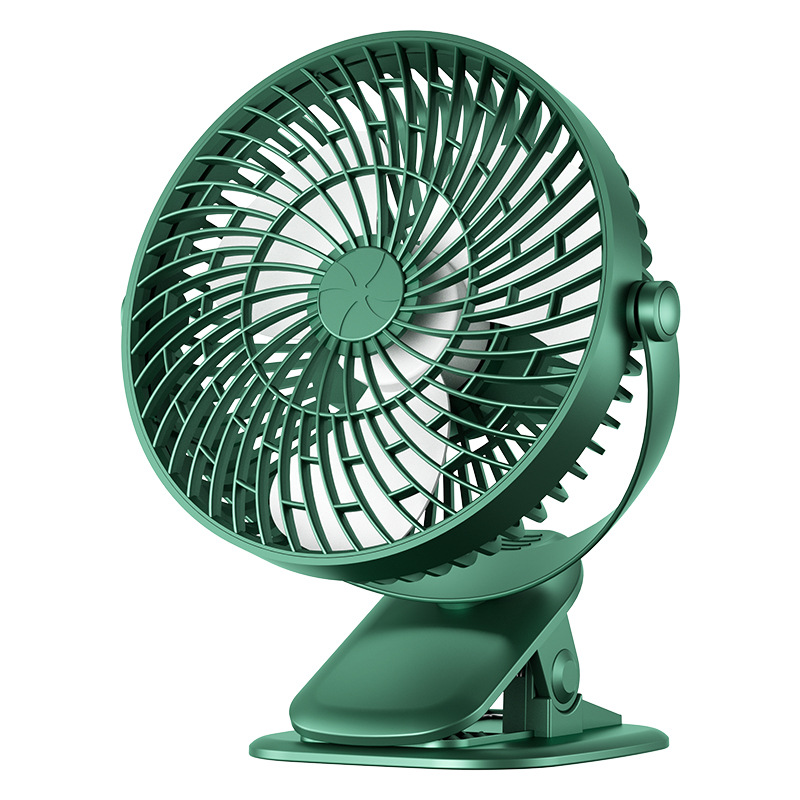 New Desktop Usb Small Fan Portable Home Desktop Fan Mute Large Wind Circulation Clip Fan Wholesale