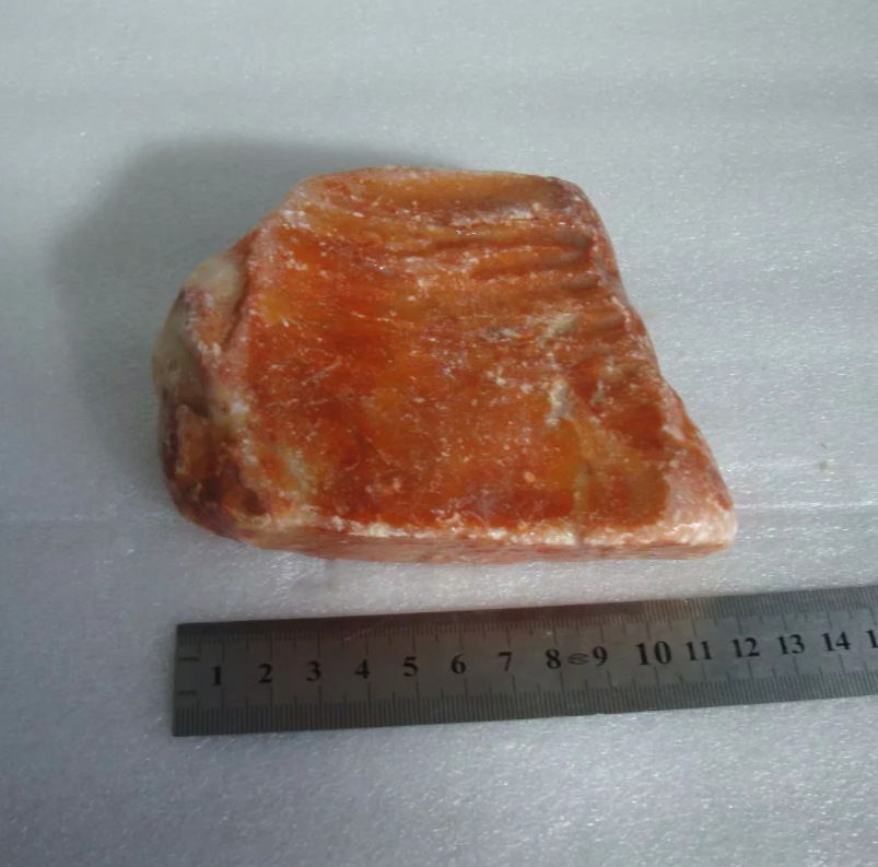 越南老挝石叶腊石通透原石料摆件石料印章印寿山石0.7公斤