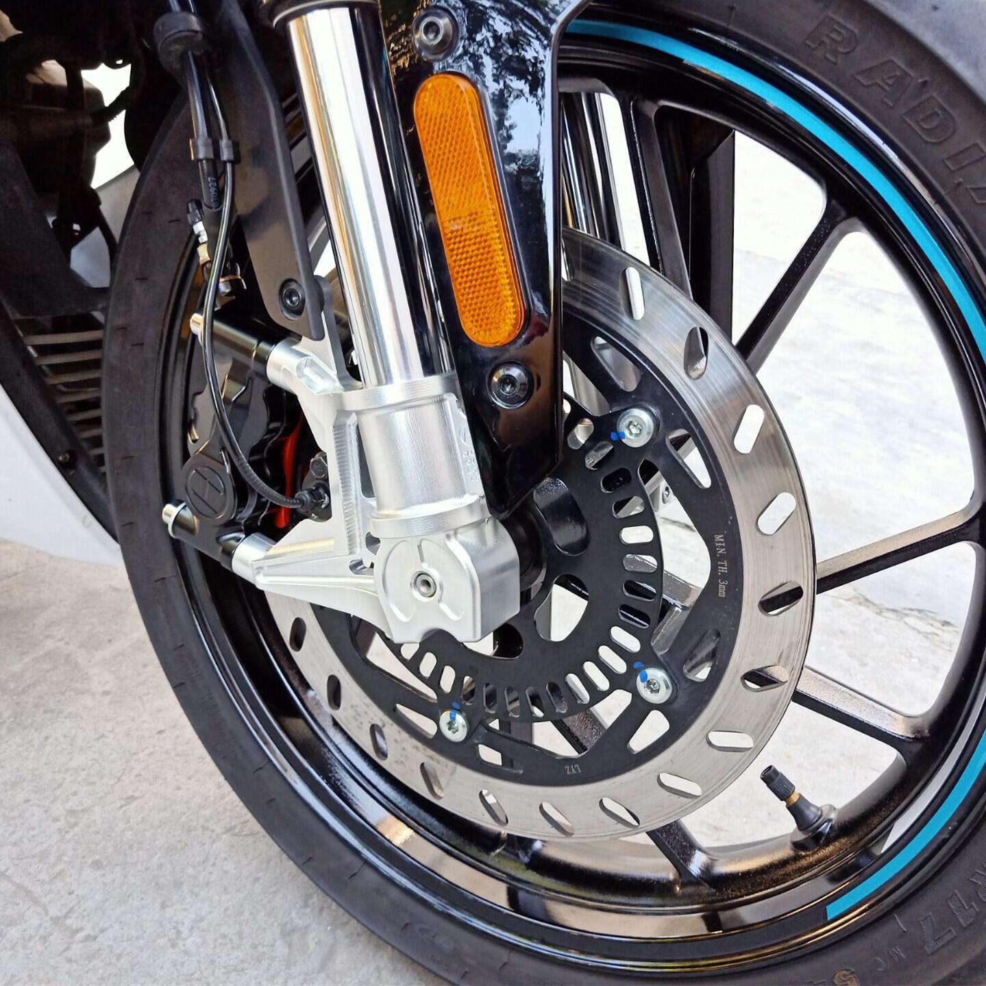 jd 春风250sr 改装避震头减震器下泵卡钳支架零件散热配件