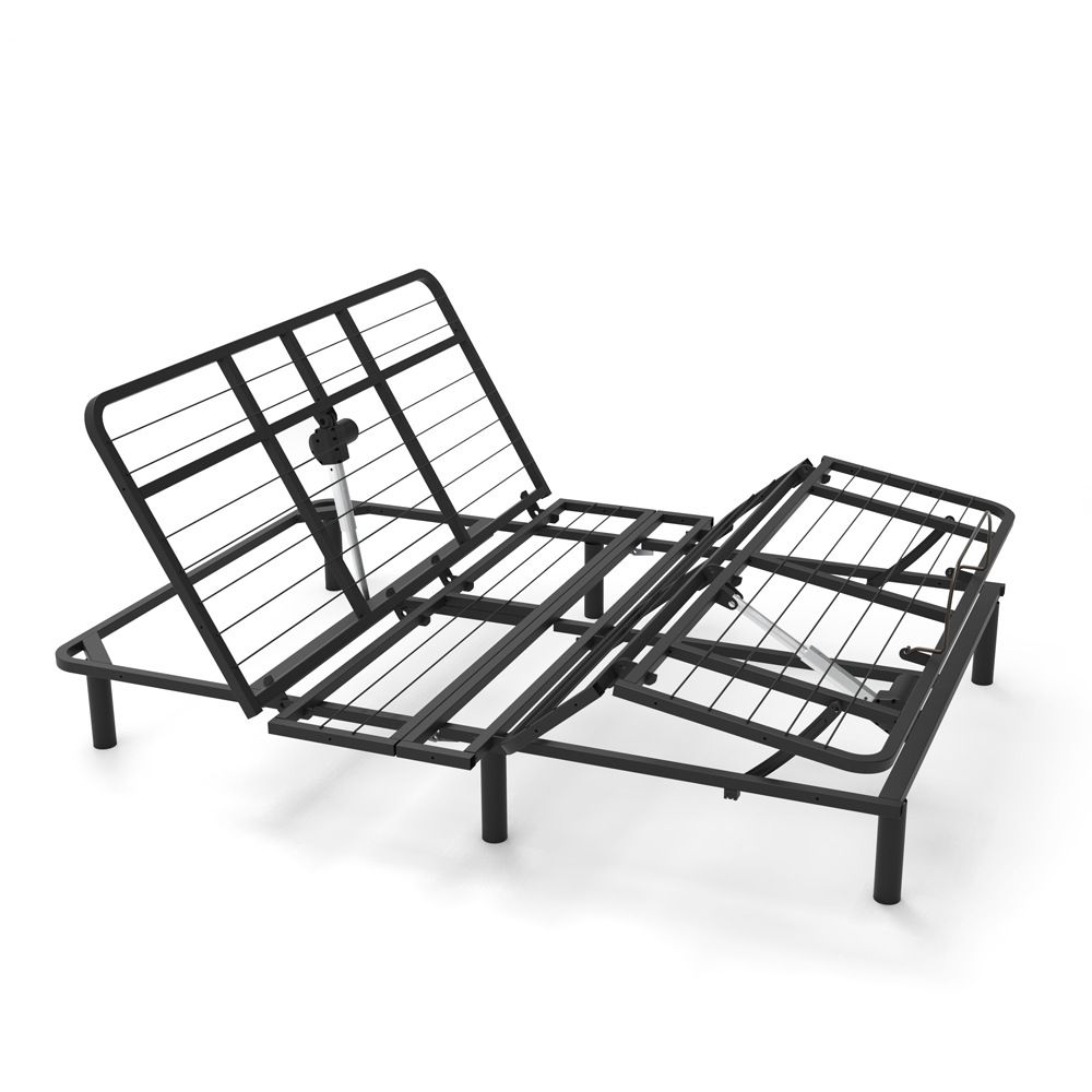 居优可调节床底架可折叠零重力蓝牙兼容按摩居家电动床亚马逊蓝海