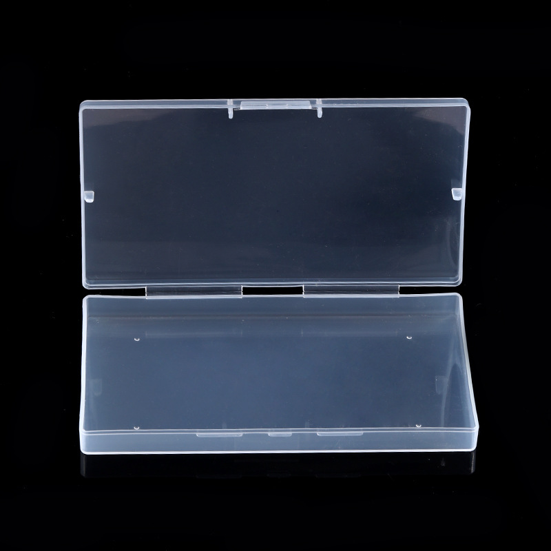 Rectangular Pp Transparent Plastic Box Parts Accessories Fishhook Button Jewelry Spot Drill Pearl Stationery Packaging Storage Box