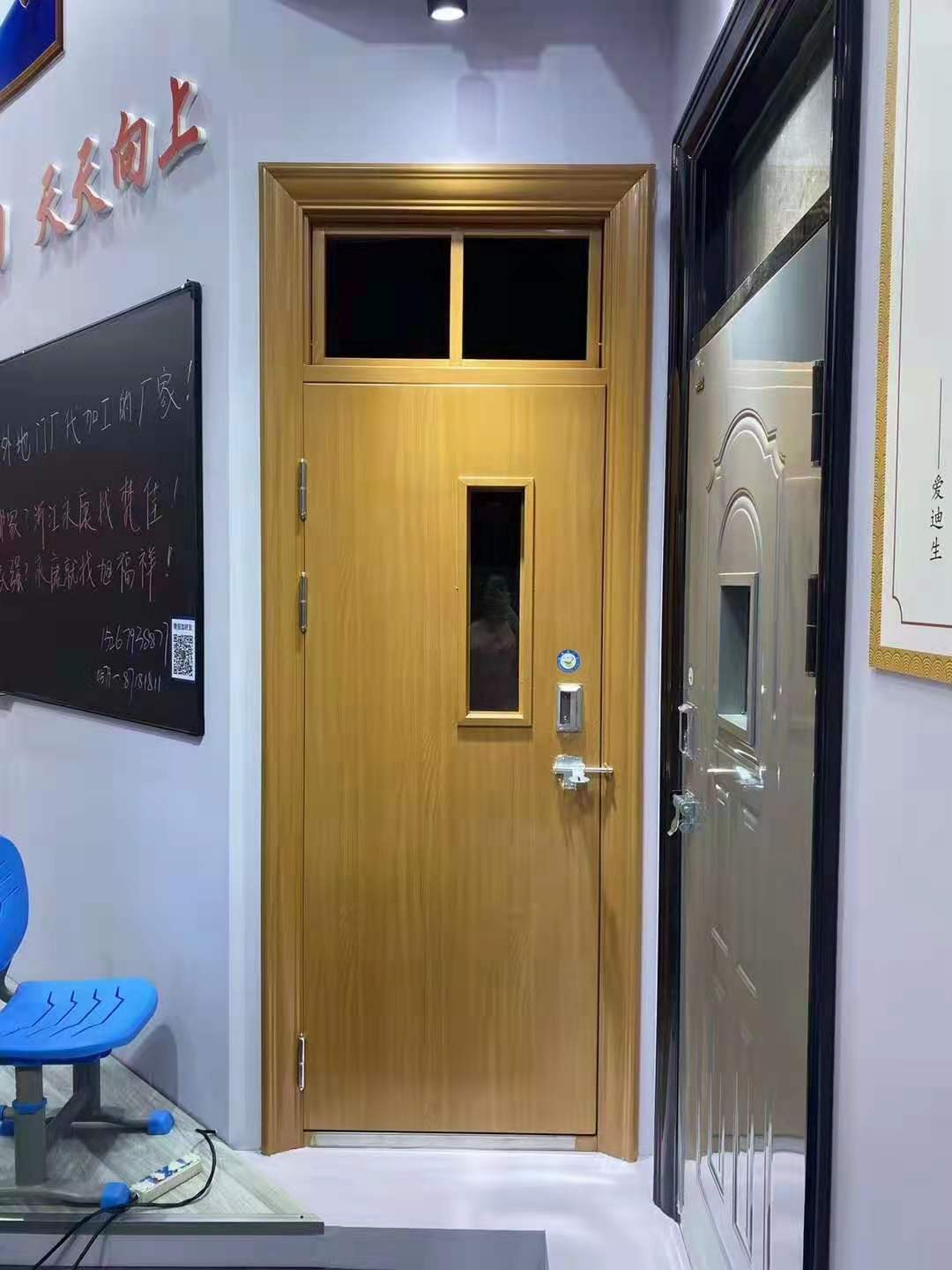 学校门教室门带观察窗通风防盗门 学生宿舍门防盗进户门