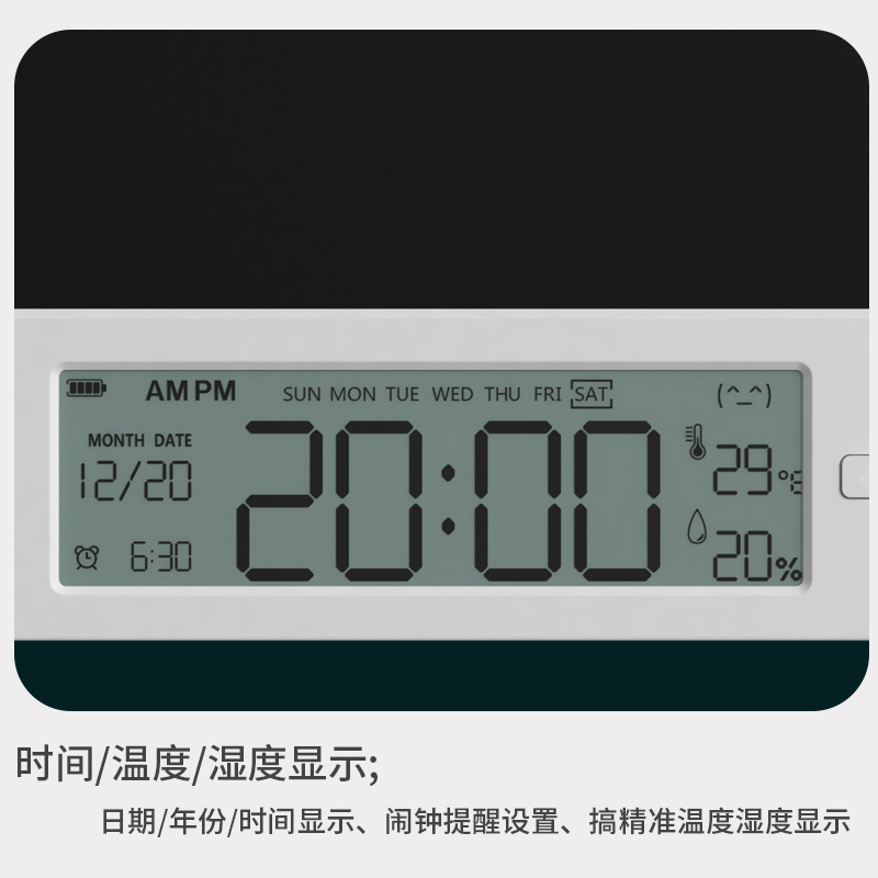 LCD Handwriting Board Perpetual Calendar Electronic Clock Calendar Digital Clock Home 2023 Electronic Desk Calendar Handwriting Board