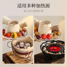烤奶茶罐煮茶壶陶壶陶罐套装家用器具全套罐罐茶围炉煮茶专用茶壶