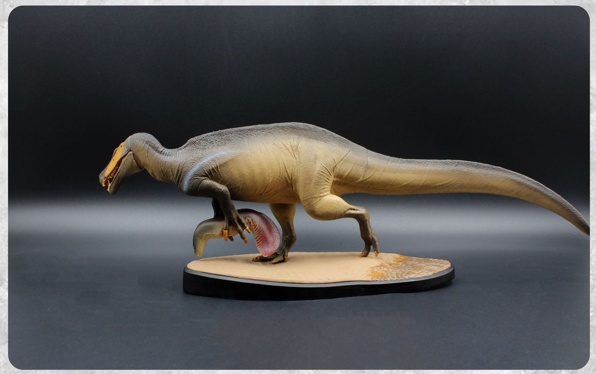 巴西恐龙模型儿童玩具 仿真动物 白亚纪恐龙 激龙