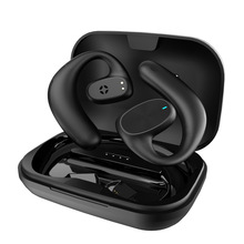 X6蓝牙耳机新款X6PRO数显双耳带充电仓骨传导音传导商务款立体声