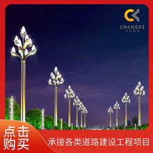 厂家生产LED中华灯玉兰灯 8米1米城市工程广场公园户外照明景观灯