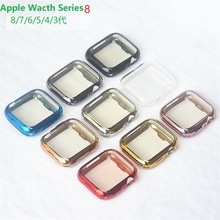 适用苹果手表保护壳Apple Watch Series9表壳34568代全包手表表壳