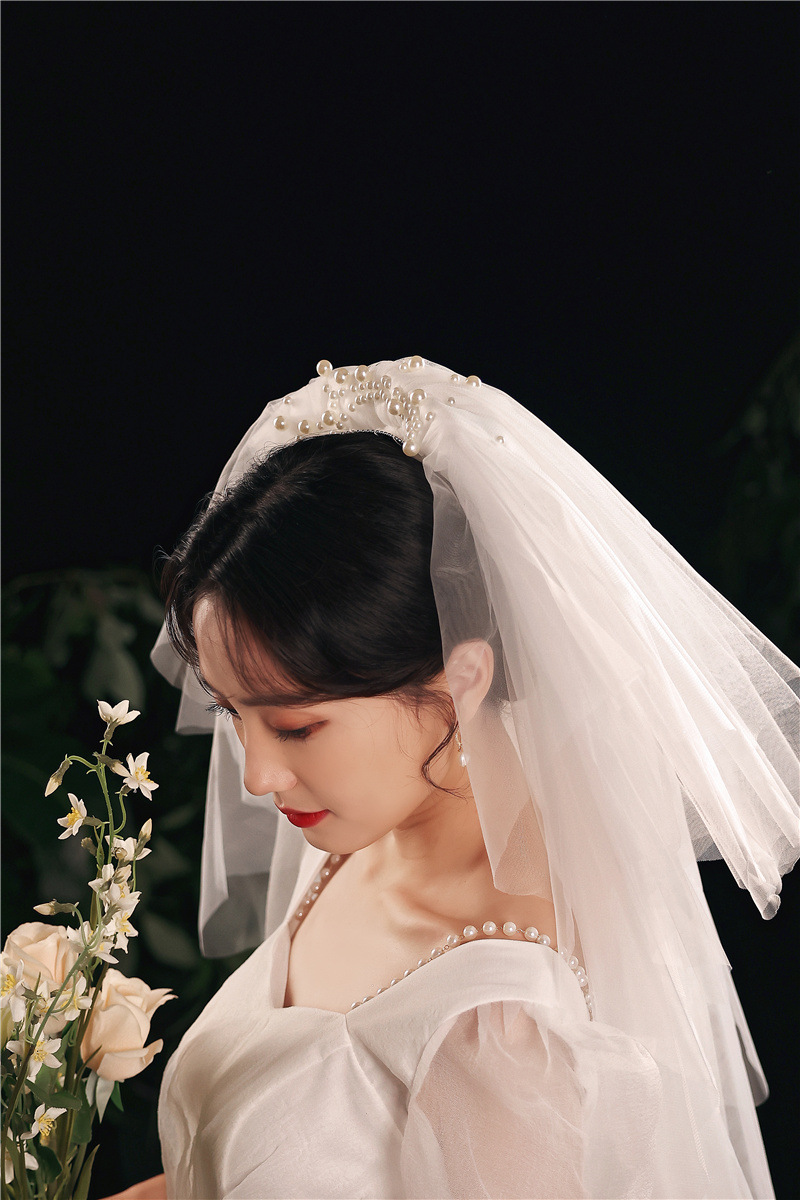 2021年冬季配件名称头纱产品类别婚纱礼服配件主面料成分的含量70(%)