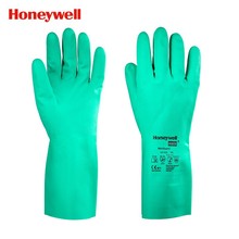 霍尼韦尔LA102G丁腈耐油防化手套食品耐用手套家务防水LA132G植绒