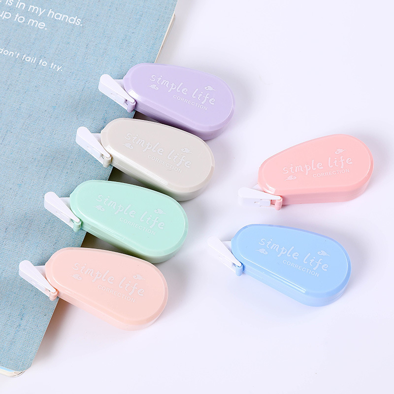 Dongyang Morandi Mini Correction Tape Wholesale Multi-Style Student Correction Tape Cute Transparent Correction Tape Suit