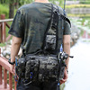 new pattern Road sub- multi-function Waist pack One shoulder knapsack Inclined shoulder bag Chest pack Pole package fishing gear Go fishing Dedicated