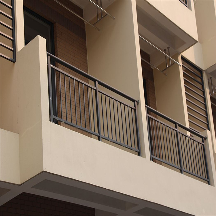 现货阳台护栏锌钢走廊栏杆别墅扶手露台栅栏新款楼顶防护围栏06115