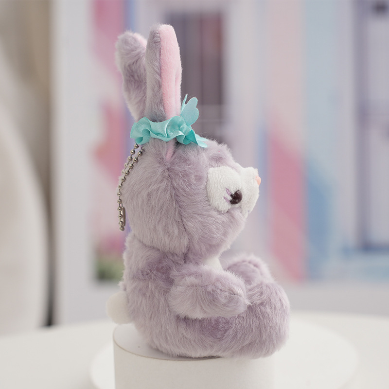 Internet Hot StellaLou Sitting Handbag Pendant Rabbit Doll Keychain Cute Little Doll Plush Toy Wholesale