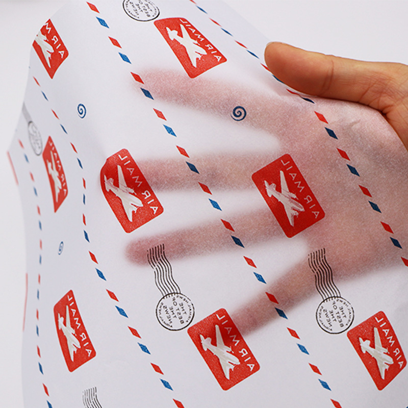 fsc拷贝纸印刷白色17g双面雪梨纸防潮防霉纸鞋帽衣服半透明包装纸