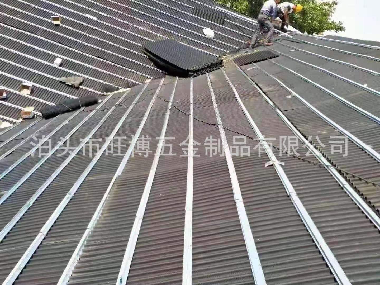 屋面挂瓦条 金属挂瓦条成品 镀铝锌钢顺水条挂瓦条 调平支架