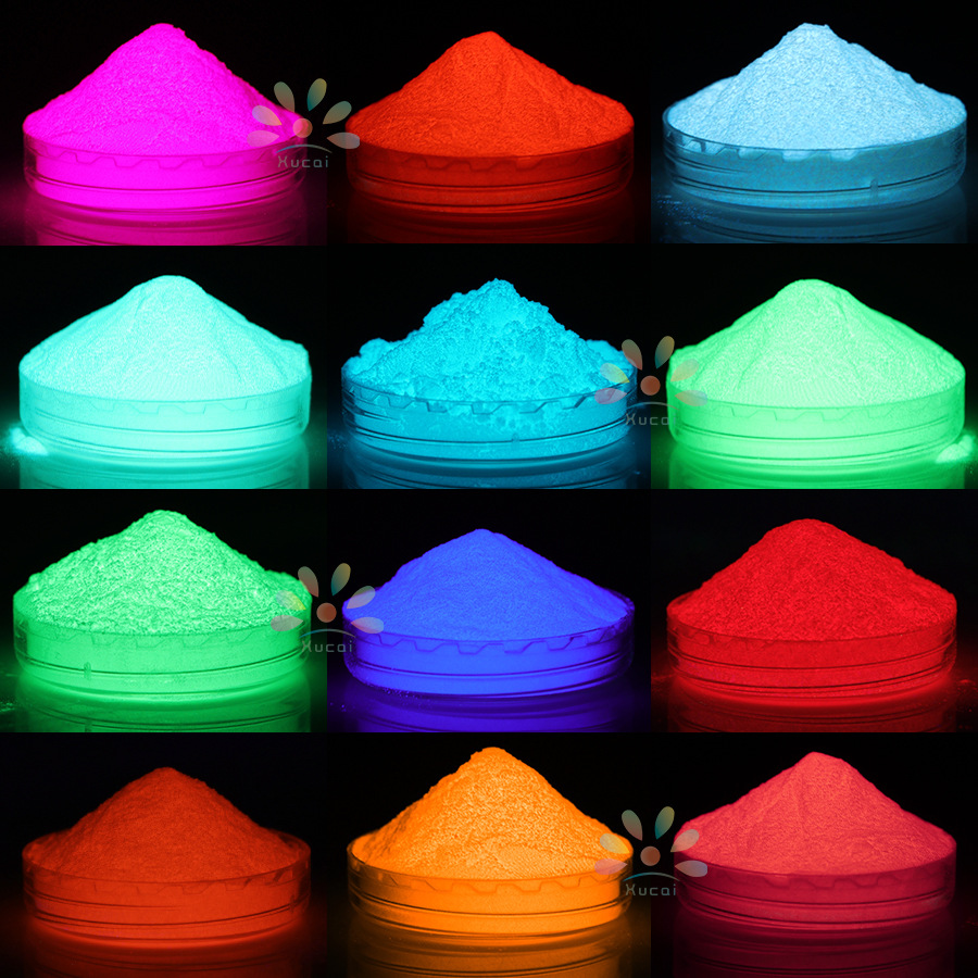 供应长效高亮夜光粉 硅胶注塑专用发光粉特细超亮耐高温夜光材料