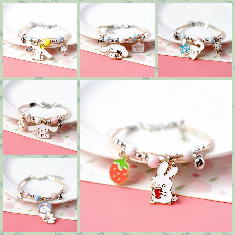 spring and summer new japanese and korean yugui dog bracelet female niche design sense send girlfriend friend bracelet wholesale